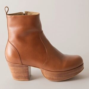 Fortress Charli Platform Clog Boot Handmade In Peru Size 8-8.5 (39)